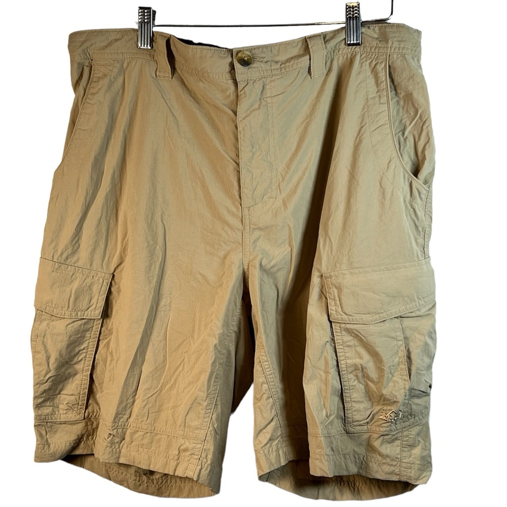 REI Men’s Tan Cargo‎ Lightweight Hiking Shorts Size XL